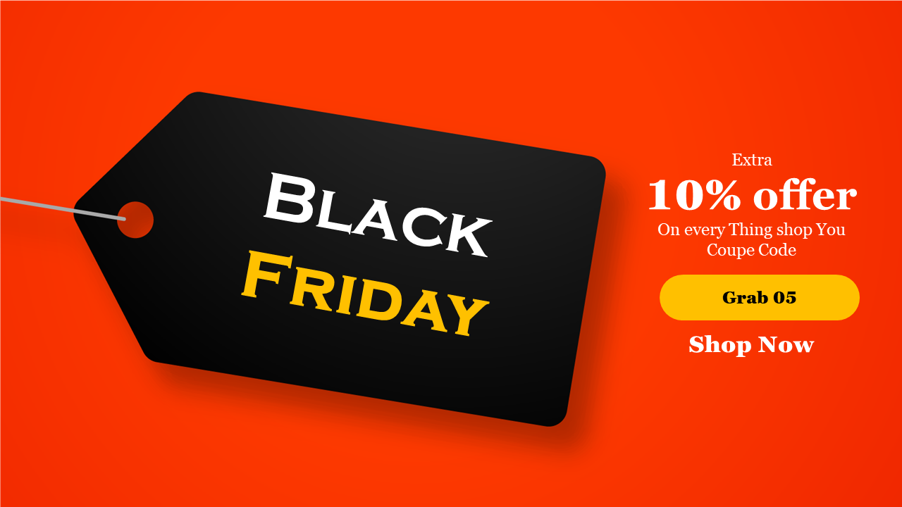 Affordable PowerPoint Black Friday Presentation Template